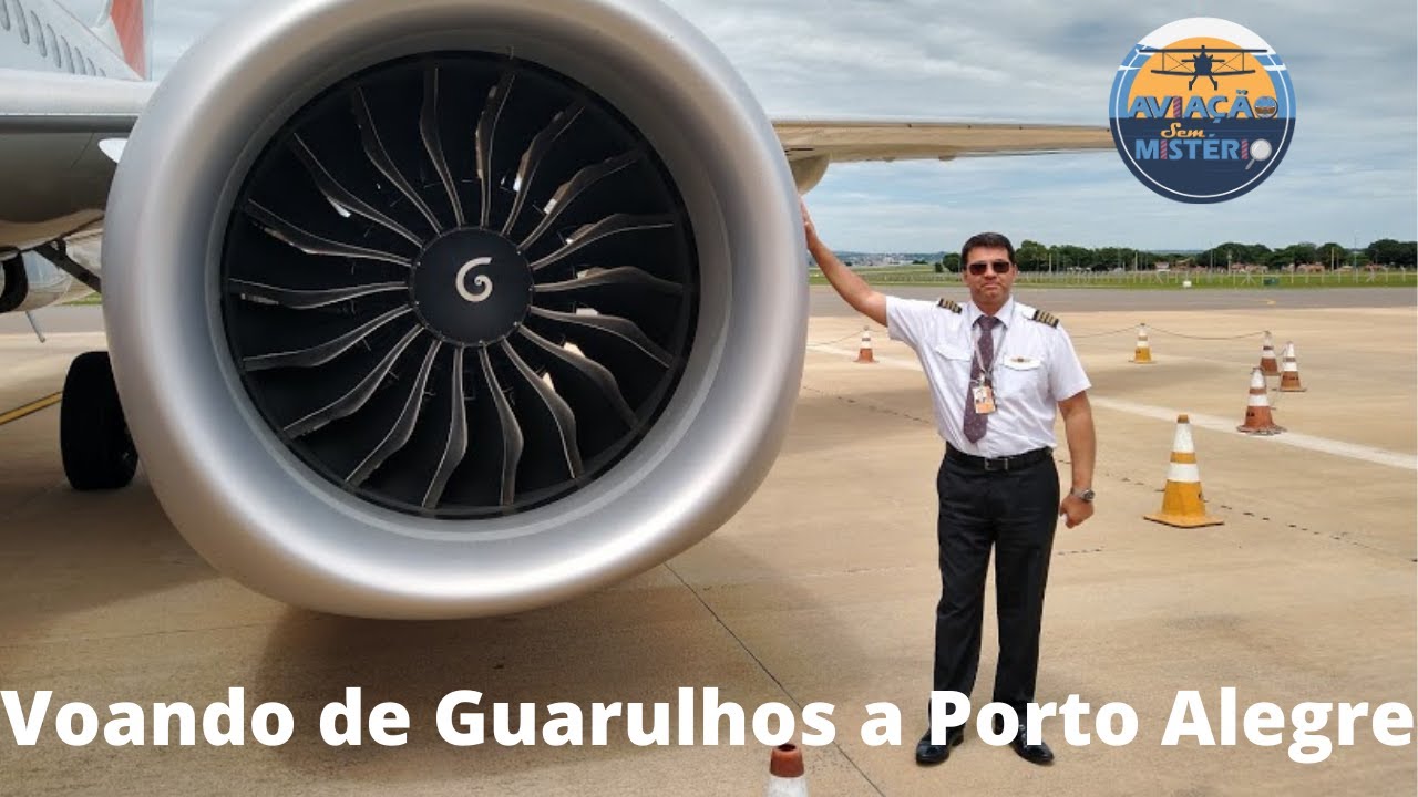 Voando de São Paulo a Porto Alegre no ano novo!