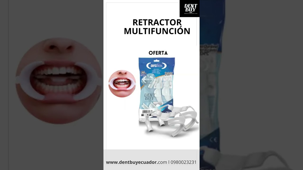 Arcflex Retractor de labios y lengua.