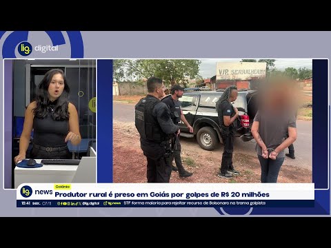 Produtor rural é preso em Goiás por golpes de R$ 20 milhões – 07/11/2025 – Lig News