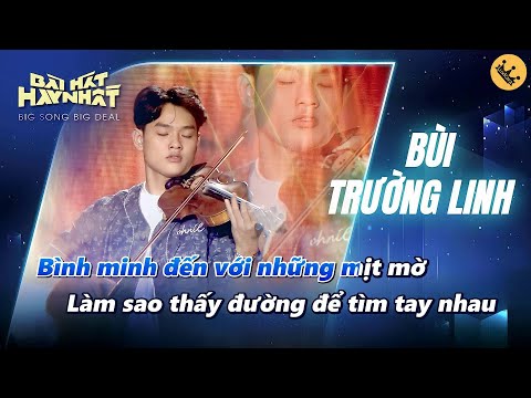 KARAOKE | YÊU NGƯỜI CÓ ƯỚC MƠ - Bùi Trường Linh