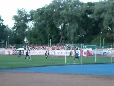 Doping na meczu ŁKS Łomża - Odra Opole (2013)