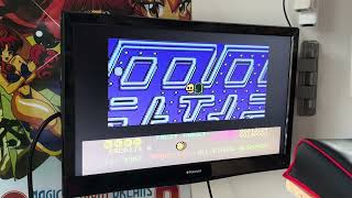 PAC-Mania Commodore 64 gameplay. 