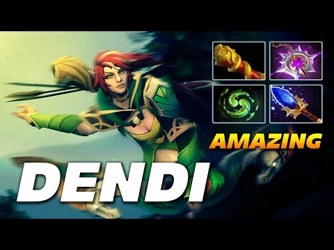 Dendi Amazing Windranger | Dota 2 Pro Gameplay