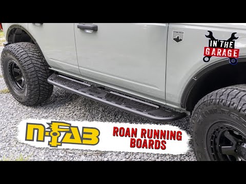 N-Fab Roan Running Boards - Features and Benefits
