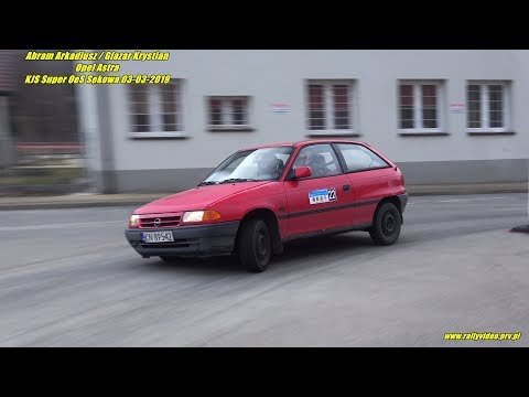 Abram Arkadiusz / Glazar Krystian - Opel Astra - KJS Super OeS Sękowa 03-03-2019