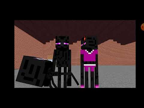 Poor Enderman monster school sad story