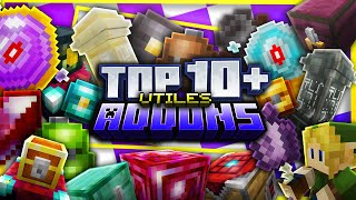 TOP 10 ADDONS ÚTILES  PARA MINECRAFT BEDROCK 1.21+ (Bedrock/PE)