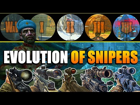 Evolution of Snipers from the CoD Black Ops Series | (WaW-BO4) Video