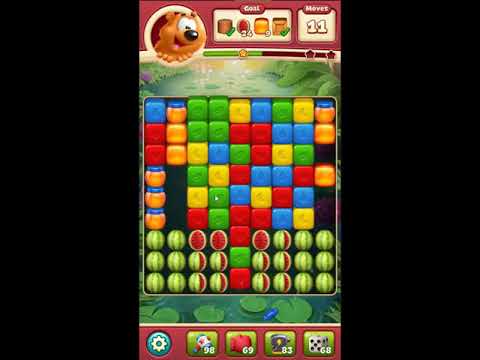 Toon Blast Level 3297 - NO BOOSTERS 🐻🐺🐱 | SKILLGAMING ✔️