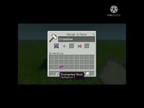 Only Gaming - How to Make Your Minecraft CROSSBOW OverPowered (Enchantments)#shorts