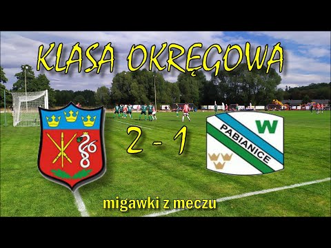 GLKS Dłutów - Włókniarz Pabianice - 18.08.2019 - derby powiatu pabianickiego, migawki początku meczu