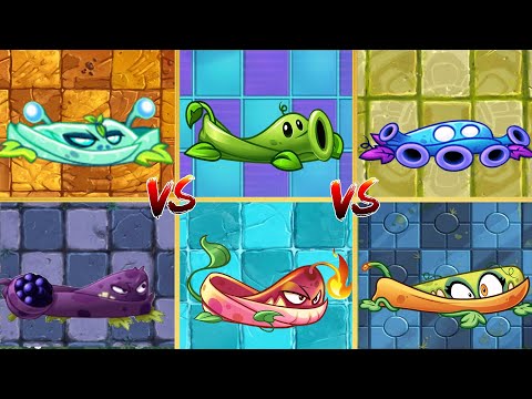PvZ 2 9.1.1 - New Plant Power Vine Vs All Vine Plants - Which Plant Is The Most Powerful ?