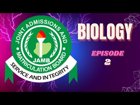 JAMB 2024 BIOLOGY QUESTIONS AND ANSWERS | Episode 2 | #jamb2024 #education