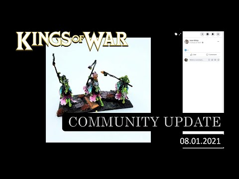 Kings of War community update 08 Jan 2021