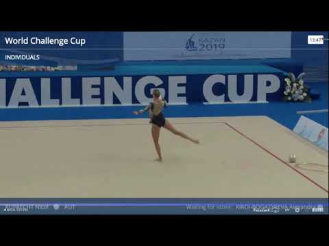 Nicole Ruprecht AUT- Ball AA- World Challenge Cup Kazan 2019