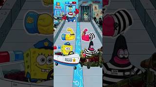 SpongeBob vs Patrick! Who will win this epic transformation challenge #foryou #funny #shorts