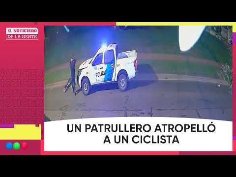 Un PATRULLERO ATROPELLÓ a un CICLISTA #ElNotidelaGente