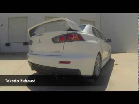 Takeda 08-13 Mitsubishi Lancer EVO X L4-2.0L (t) Exhaust