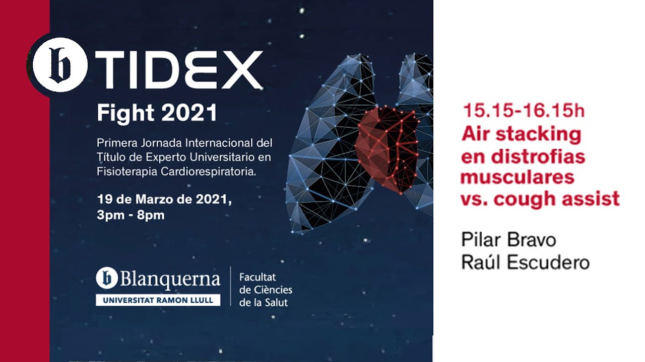 TIDEX Fight 2021 (1): Air stacking vs cough assist en distrofias musculares