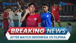 BREAKING NEWS: Konferensi Pers After Match Piala AFF 2024 Indonesia vs Filipina di Stadion Manahan