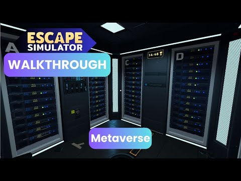 Escape Simulator | Omega Corporation | Metaverse Walkthrough