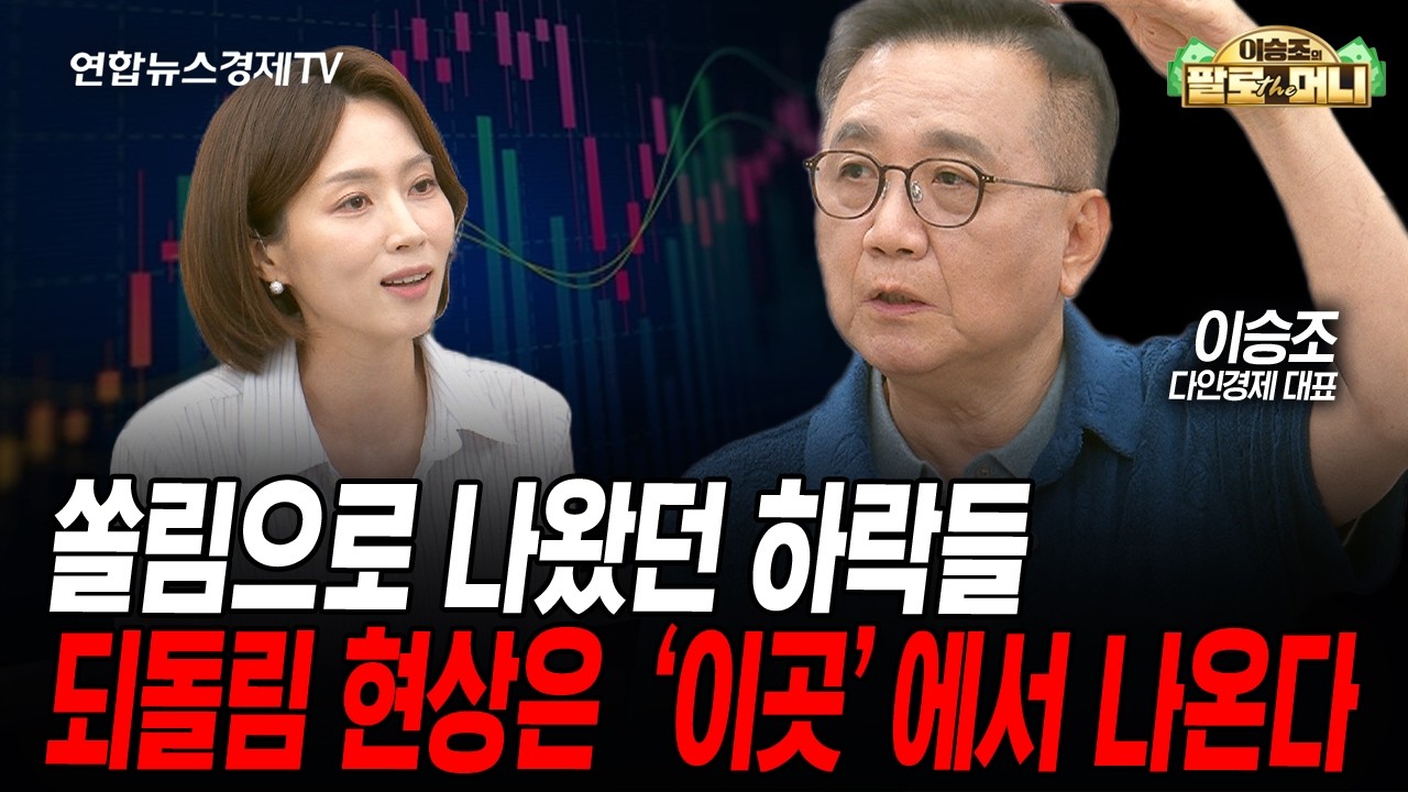 쏠림으로 나왔던 하락...되돌림 현상은 ‘이곳’에서 나온다 (이승조) | 팔로더머니 2026년 7월 1일 방송