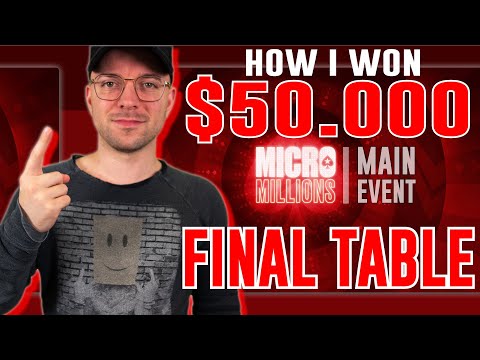 Aus $22 einfach $50.000 gemacht! MicroMillions Main Event Final Table Highlights Pokerstars