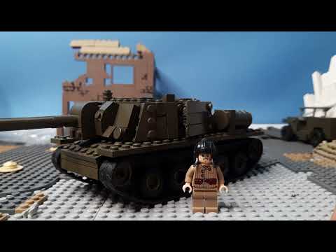 Обзор на лего танк ИСУ-152 2 Мировой войны