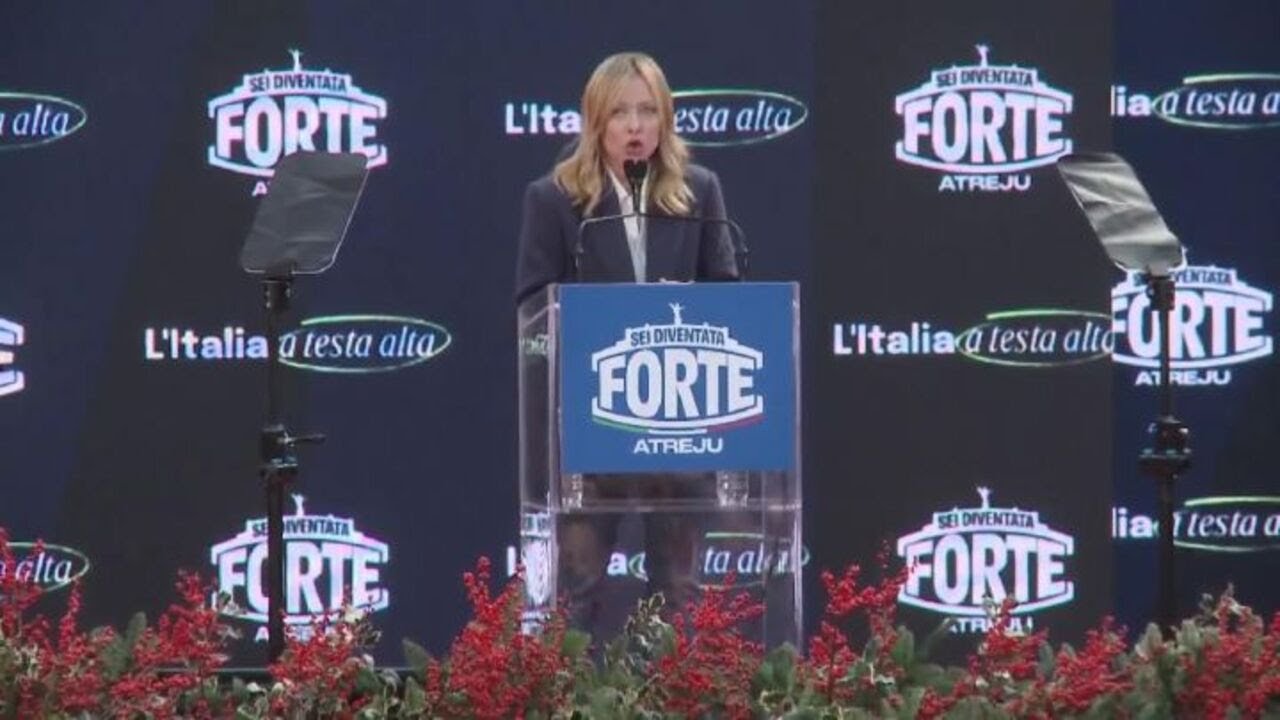 Meloni: A fianco di Kiev dal primo giorno, non abbiamo nostalgia dell'Urss