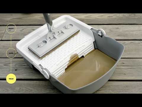 Treat the terrace - Step by step