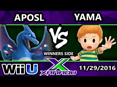 S@X 178 - VGBC | Aposl (Charizard) Vs. Yama (Lucas) - SSB4 Tournament - Smash for Wii U - Smash 4
