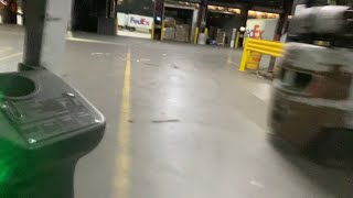 Riding around the Fedex Freight dock (Freight Handler)