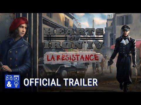 Hearts of Iron La Resistance - Announcement Trailer #PDXCON2019