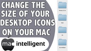 Change The Desktop Icon Size on A Mac