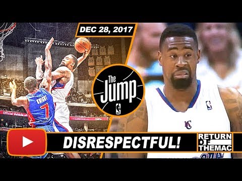 T-Mac & Pippen On DeAndre Jordan Dunking All Over Brandon Knight! | The Jump | Dec 28, 2017