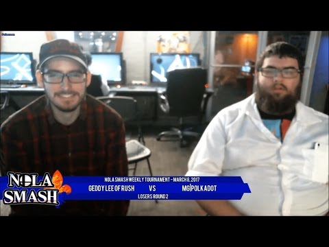 NOLA Smash Weekly 3/8: Losers Round 2 - Geddy Lee of Rush vs MG|Polkadot