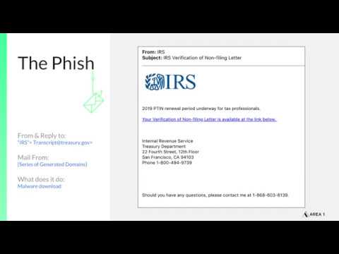 Phish of the Week - IRS Impersonation Phish