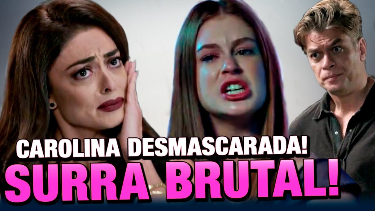 "TOTALMENTE DEMAIS" - Carolina é DESMASCARADA e leva SURRA BRUTAL de Eliza!