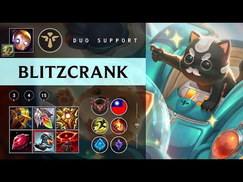 Blitzcrank Support vs Bard - TW Grandmaster Patch 25.24