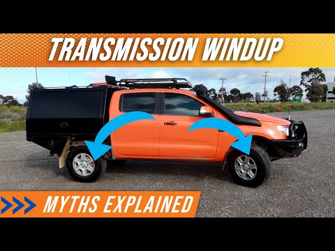 Transmission Windup Explained (transfer case bind)