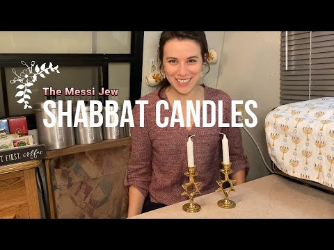 SHABBAT CANDLES // Candle Lighting Tutorial // Shabbat Series