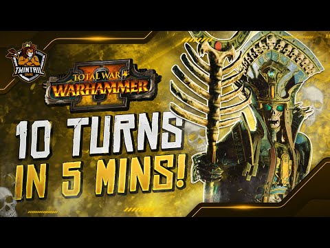 Arkhan the Black - First 10 Turns Guide in 5 Minutes! Total War: Warhammer 2 (Very Hard - ME)