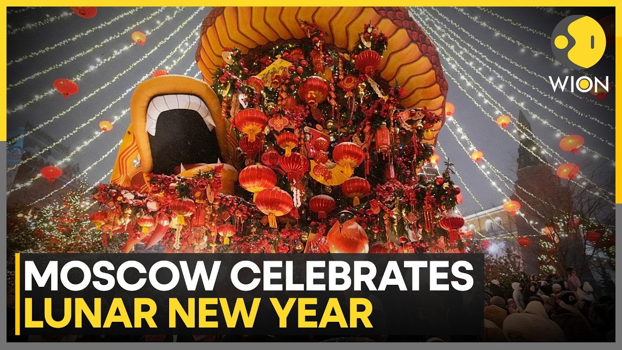 Chinese New Year: Moscow Celebrates Lunar New Year With Pandas | WION News