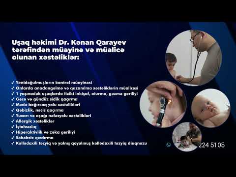 Pediatrician Dr. Kenan Garayev