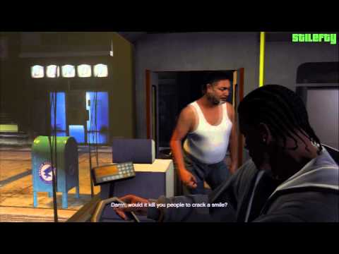 GTA 5 PS3 - Mission #44 - The Bus Assasination [100% - Gold Medal]