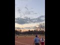 Varsity Softball Shortstop Defensive Play