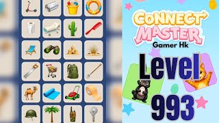 Connect Master level 993 Walkthrough Solution 