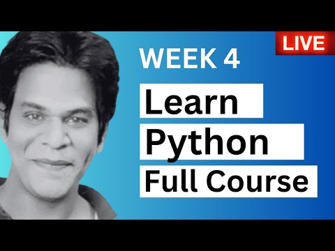 Week 4 Python Live Session