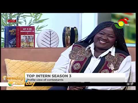 Cookie Tee interacts with contestants of The Top Intern Season 3 | TV3 New Day - June 3, 2026