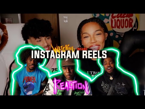 Reacting to insane INSTAGRAM Reels W/ Larray & Quenlin